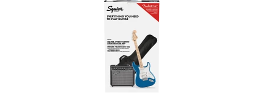 Fender Squier Affinity Series HSS Stratocaster Package Lake Placid Blue GUITARS 5 Fender Squier Affinity Series HSS Stratocaster Package Lake Placid Blue GUITARS