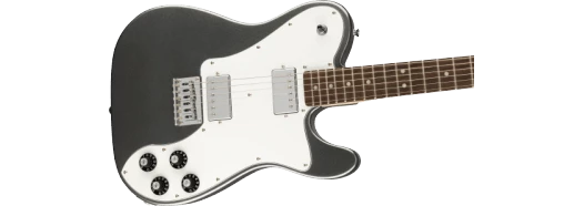 Fender Squier Affinity Series Deluxe Telecaster Charcoal Frost Metallic GUITARS 5 Fender Squier Affinity Series Deluxe Telecaster Charcoal Frost Metallic GUITARS