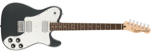 Fender Squier Affinity Series Deluxe Telecaster Charcoal Frost Metallic GUITARS 3 Fender Squier Affinity Series Deluxe Telecaster Charcoal Frost Metallic GUITARS
