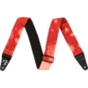 Fender Tie Dye Acid Wash Strap Red GUITARS