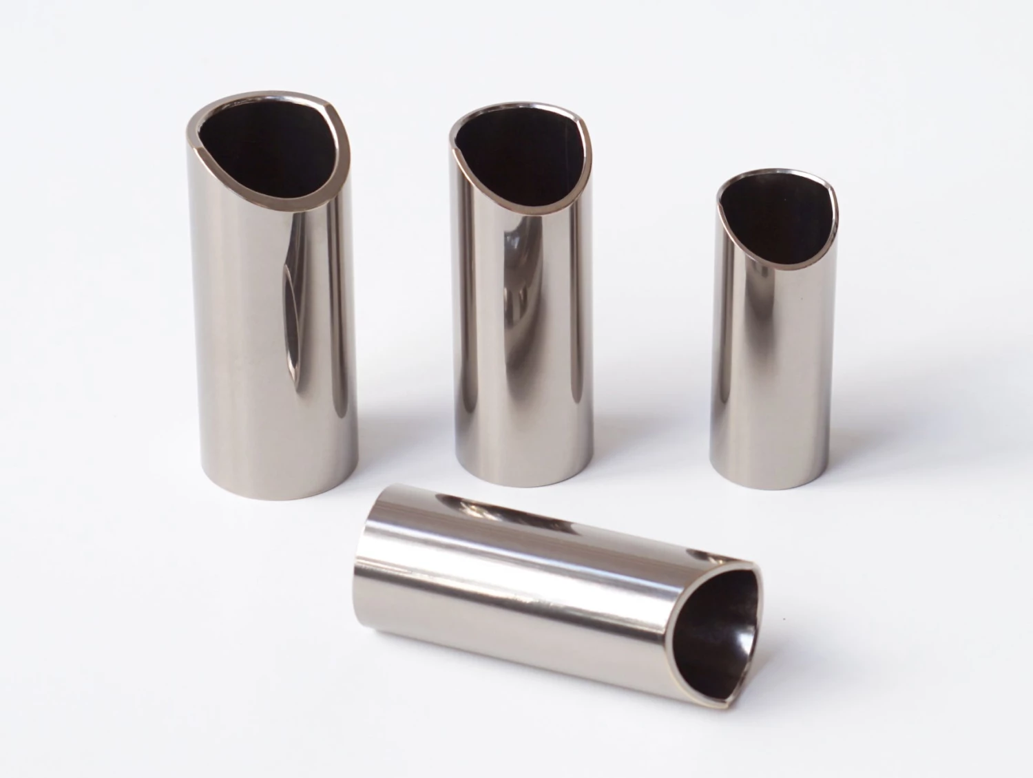 ROCKSLIDES GUITARS LARGE NICKEL ROCK SLIDE 3 ROCKSLIDES GUITARS LARGE NICKEL ROCK SLIDE