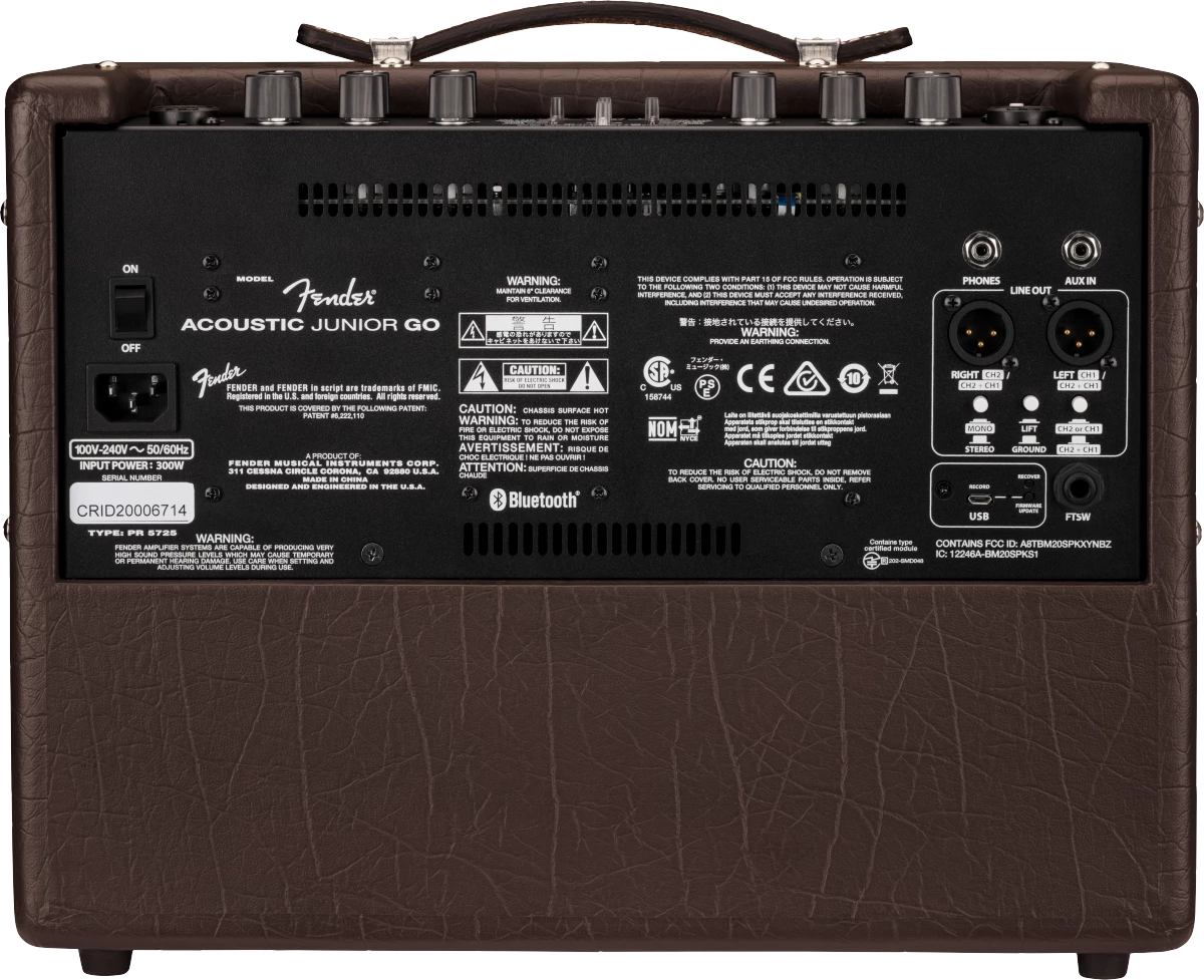 Fender Acoustic Junior GO Rechargeable Battery 7 Fender Acoustic Junior GO Rechargeable Battery