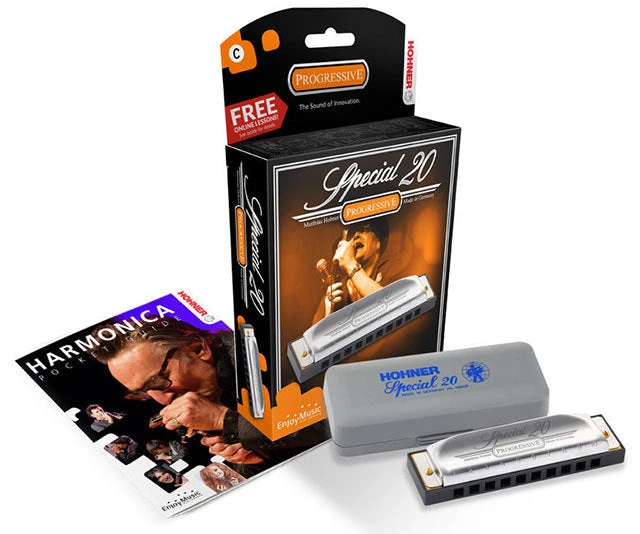 Hohner Progressive Series Special 20 Harmonica 3 Hohner Progressive Series Special 20 Harmonica