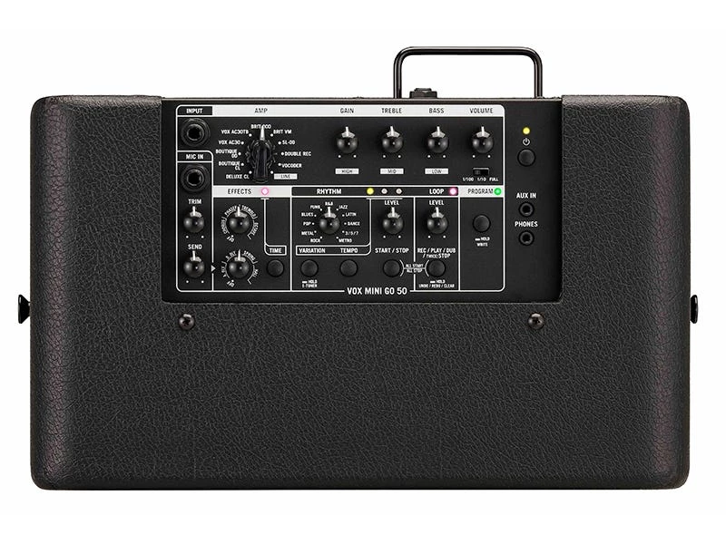 Vox Mini-GO 50 Portable Multi-FX Guitar Amp AMPS/FX 5 Vox Mini-GO 50 Portable Multi-FX Guitar Amp AMPS/FX