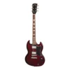J&D Luthiers SG Style Electric Guitar In Cherry Red