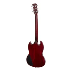J&D Luthiers SG Style Electric Guitar In Cherry Red