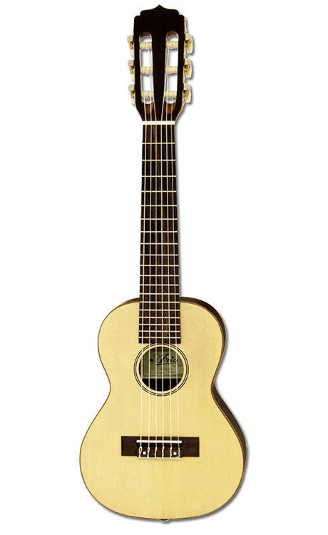 GUITARS Aria AGU160N 6-String Guitalele In Natural Spruce Semi-Gloss Finish 3 GUITARS Aria AGU160N 6-String Guitalele In Natural Spruce Semi-Gloss Finish