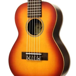 GUITARS Aria AGU160TS 6-String Guitalele In Sunburst Spruce Semi-Gloss Finish