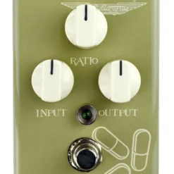 Ashdown Dr Green "The Aspirin" Compressor Pedal For Bass Designed Specifically For Bass Players