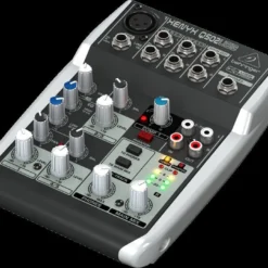 BEHRINGER 05 CHANNEL CONSOLE MIXER USB INTERFACE Q502USB