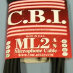 CBI 20 FT MIC CABLE XLR TO XLR ML2N-20