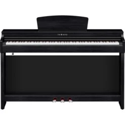 Yamaha Clavinova CLP725B Digital Piano With Piano Bench– Black
