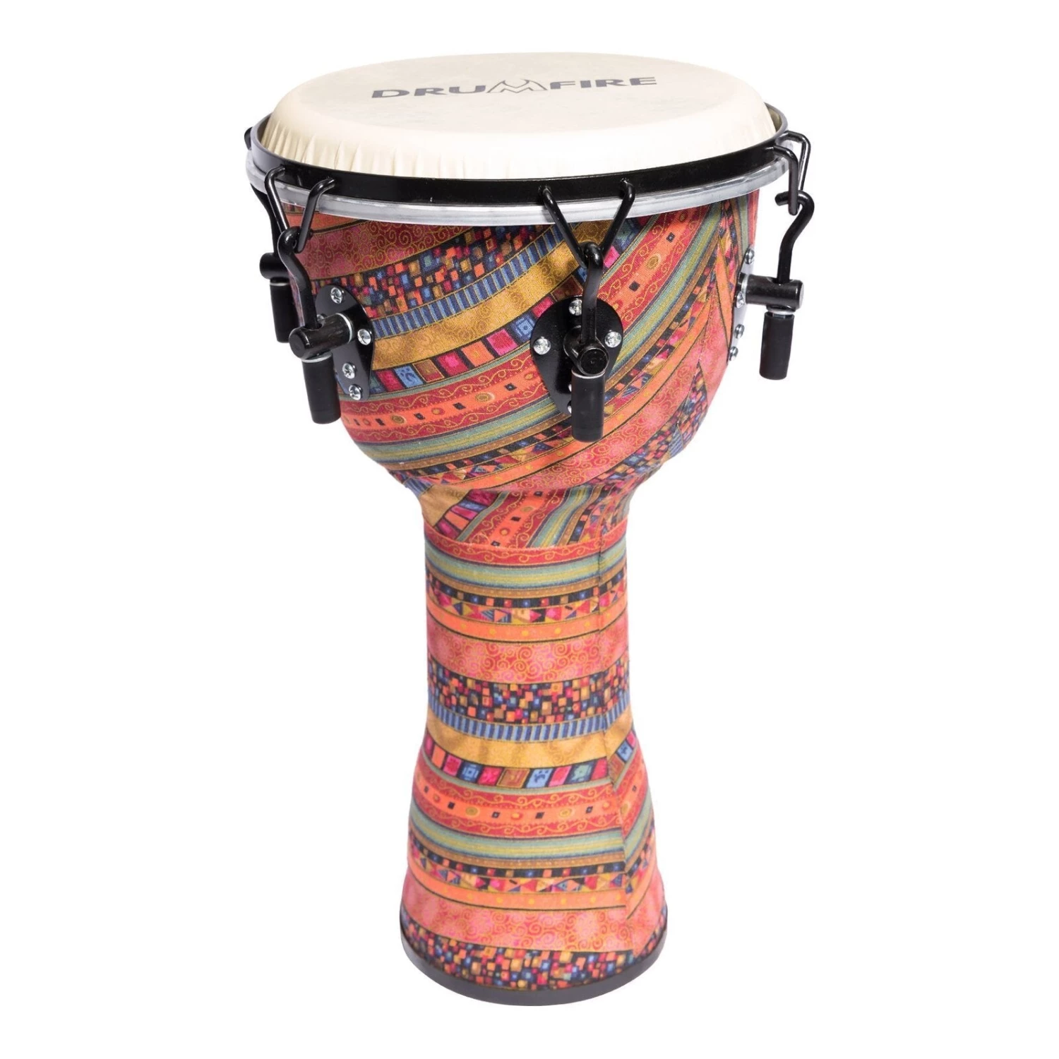 DRUMS Drumfire 10" Tunable Djembe W/Bag 4 DRUMS Drumfire 10" Tunable Djembe W/Bag