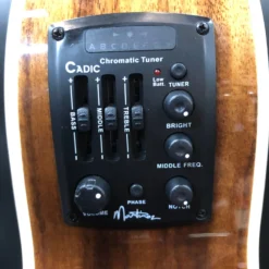 GUITARS Martinez Southern Star Series MTT-8-NGL Mini KOA Body With Deluxe Hard Case