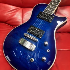 Hagstrom Ultra Swede In Worn Denim With Hagstrom Hard Case GUITARS