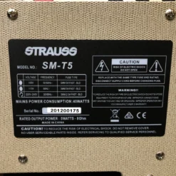 Strauss SM-T5 5 Watt Combo Valve Amplifier (Cream) AMPS/FX 15 Strauss SM-T5 5 Watt Combo Valve Amplifier (Cream) AMPS/FX
