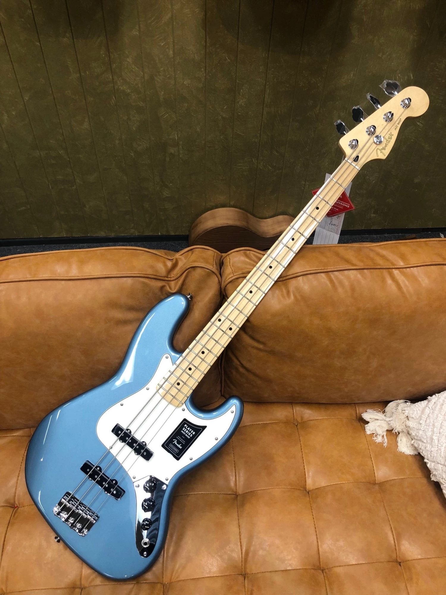 Fender Player Series Jazz Bass Tidepool Blue 3 Fender Player Series Jazz Bass Tidepool Blue