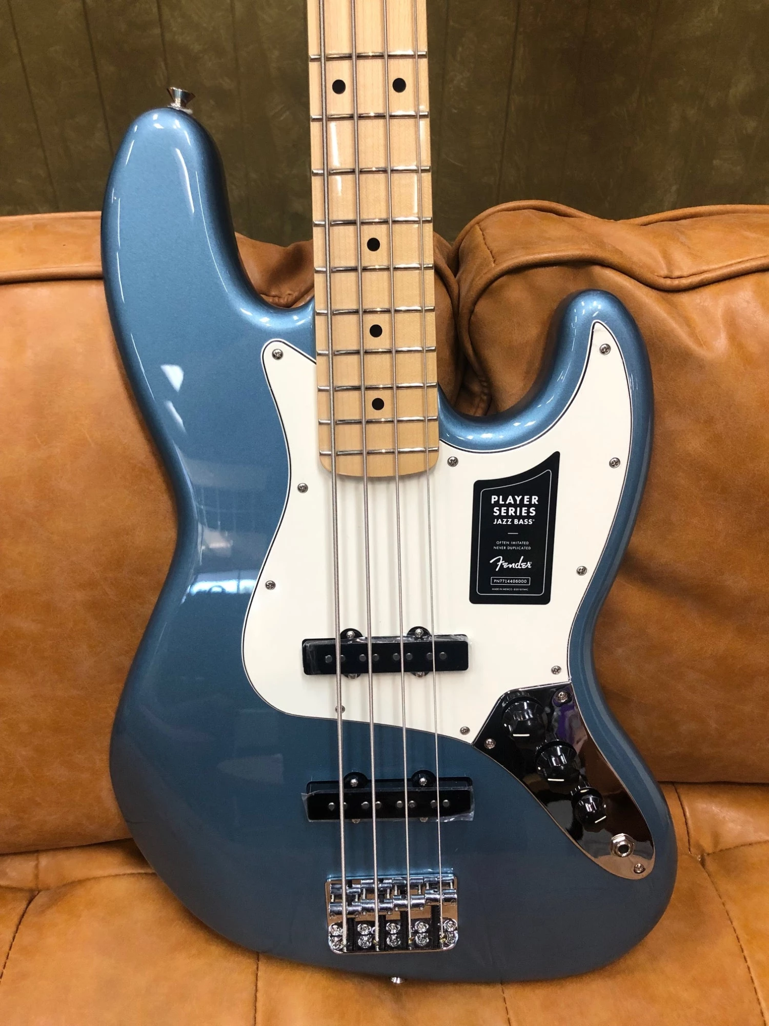 Fender Player Series Jazz Bass Tidepool Blue 4 Fender Player Series Jazz Bass Tidepool Blue