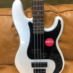 Fender GUITARS Contemporary Active Precision Bass PH Laurel Fingerboard Black Pickguard Pearl White