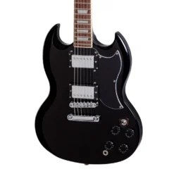 J&D Luthiers SG Style Electric Guitar In Black Gloss GUITARS