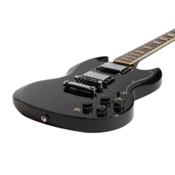 J&D Luthiers SG Style Electric Guitar In Black Gloss GUITARS