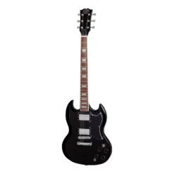 J&D Luthiers SG Style Electric Guitar In Black Gloss GUITARS