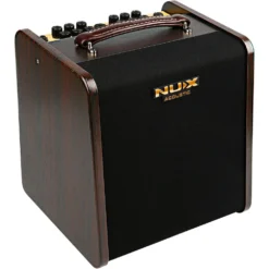 Nux NU-X Stageman II Charge, 80W Battery Powered Acoustic Guitar Amplifier With Digital FX 2-Channels With Routing Adjustable Post-effects AMPS/FX