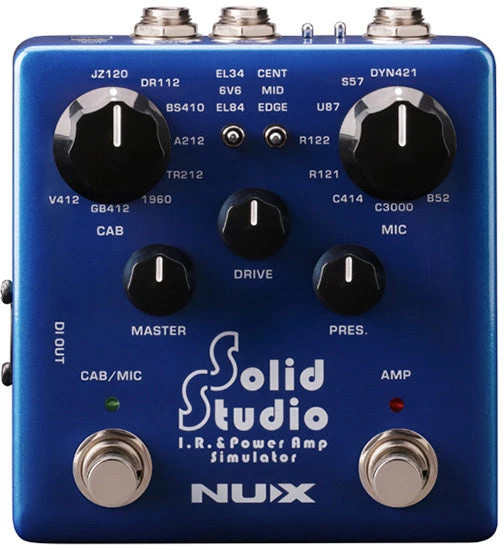 Nux NU-X Verdugo Series Solid Studio IR & Power Amp Simulator 6 Nux NU-X Verdugo Series Solid Studio IR & Power Amp Simulator