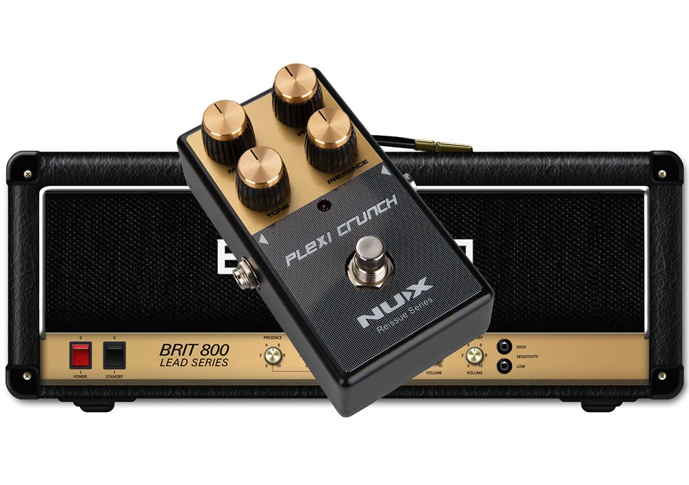 NUX NU-X Reissue Series Plexi Crunch Effects Pedal NUX 8 NUX NU-X Reissue Series Plexi Crunch Effects Pedal NUX