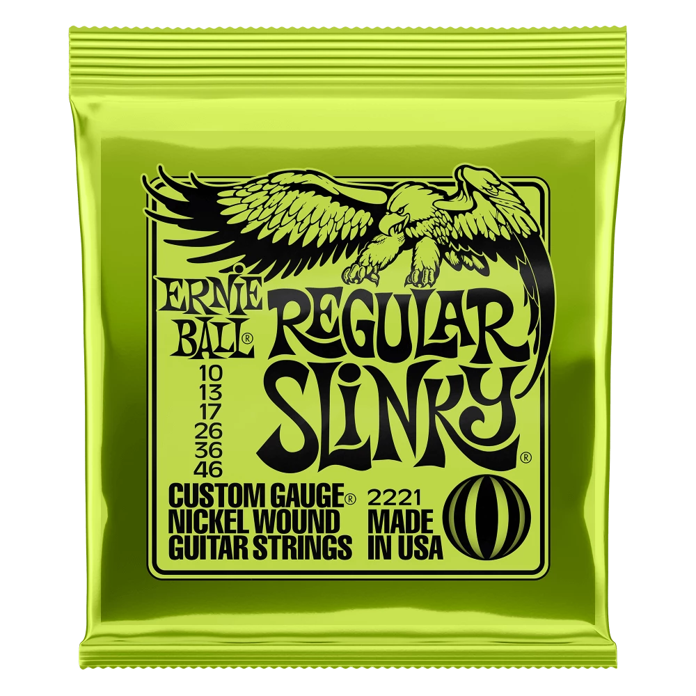 GUITARS Ernie Ball Nickel Wound Electric Guitar Strings 7 GUITARS Ernie Ball Nickel Wound Electric Guitar Strings
