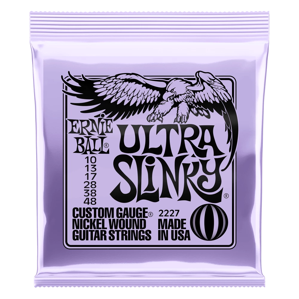 GUITARS Ernie Ball Nickel Wound Electric Guitar Strings 8 GUITARS Ernie Ball Nickel Wound Electric Guitar Strings