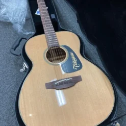 Takamine Pro Series 1 Orchestral AC/EL Guitar Natural Gloss Top With Satin Back & Sides