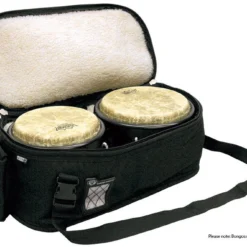 Protection Racket Deluxe Bongo Bag In Black (19.5" X 11" X 8")