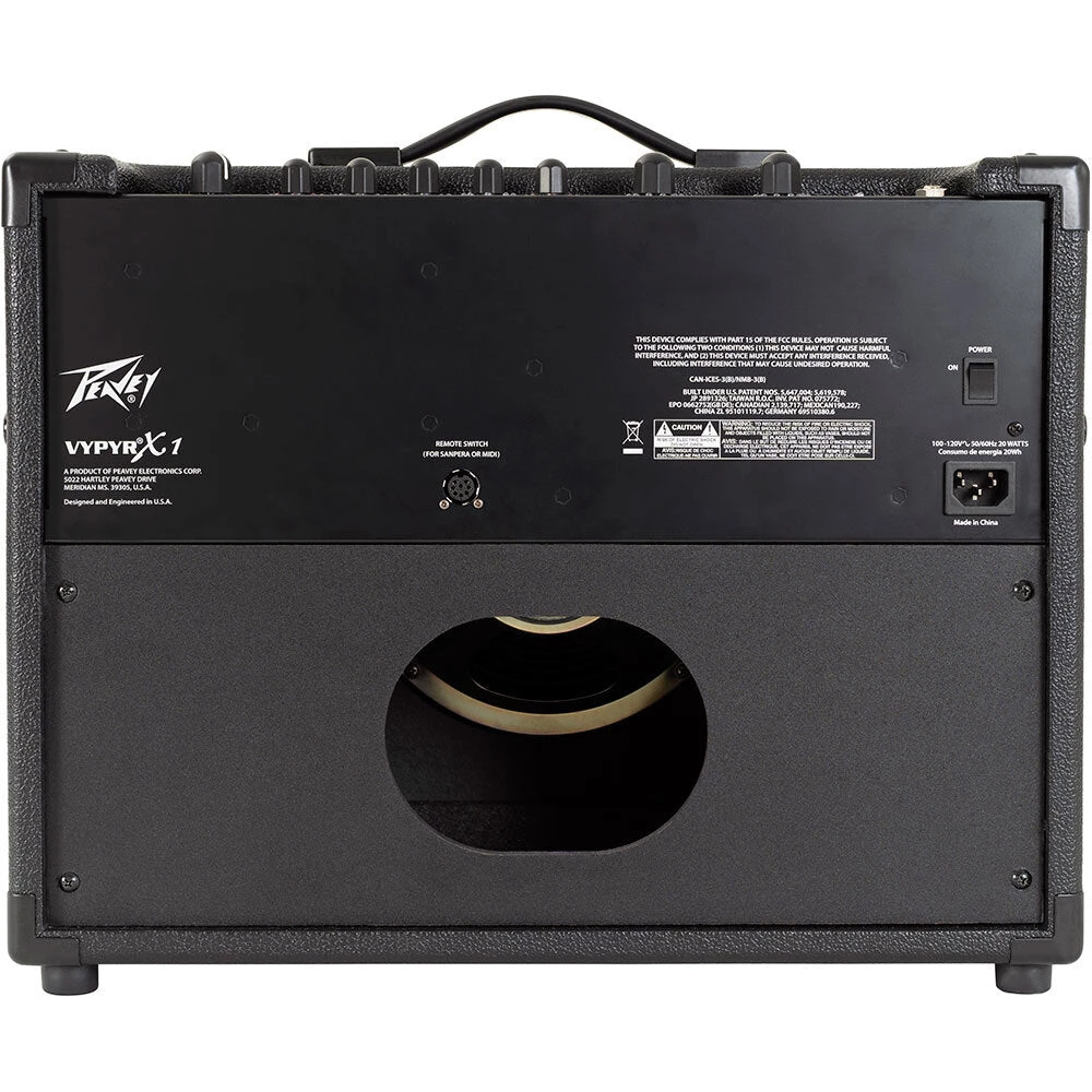 Peavey Vypyr X-Series "X1" Modeling Guitar Amp Combo 30-Watt 1x8" 5 Peavey Vypyr X-Series "X1" Modeling Guitar Amp Combo 30-Watt 1x8"