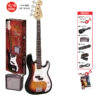 Essex GUITARS SX SB2SKTS 4 String P Style Bass Guitar Pack With Amp And Accessories