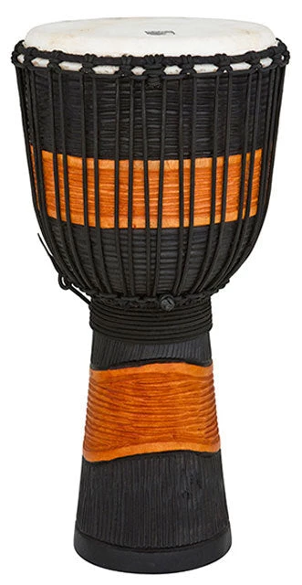 Toca 10" Djembe Black Sand Wood 3 Toca 10" Djembe Black Sand Wood