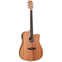 Tanglewood UNION Dreadnought With Solid Top, Pickup/Tuner And Cutaway - TWUDCE GUITARS
