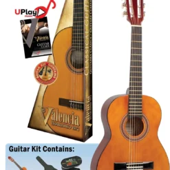 Valencia VC102K 1/2 Size Classical Guitar Pack W/Bag & Tuner