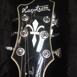 Hagstrom Alvar Semi-Hollow Guitar In Black Gloss The Warrior Elf God! 9 Hagstrom Alvar Semi-Hollow Guitar In Black Gloss The Warrior Elf God!