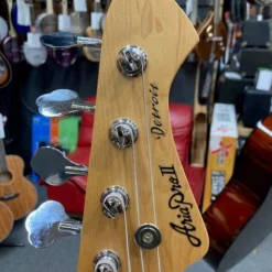 Aria 313MK2 Detroit Series 4-String Electric Bass Open-Pore Natural Finish GUITARS 11 Aria 313MK2 Detroit Series 4-String Electric Bass Open-Pore Natural Finish GUITARS