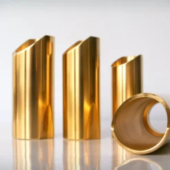 ROCKSLIDES MEDIUM BRASS ROCK SLIDE GUITARS