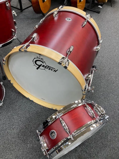 Gretsch Brooklyn 5 Piece Tobasco Satin Drum Kit Shell Pack 6 Gretsch Brooklyn 5 Piece Tobasco Satin Drum Kit Shell Pack