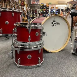 Gretsch Brooklyn 5 Piece Tobasco Satin Drum Kit Shell Pack 12 Gretsch Brooklyn 5 Piece Tobasco Satin Drum Kit Shell Pack