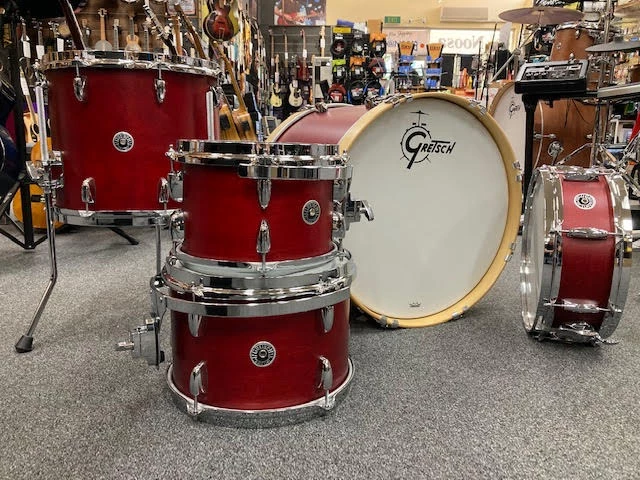 Gretsch Brooklyn 5 Piece Tobasco Satin Drum Kit Shell Pack 7 Gretsch Brooklyn 5 Piece Tobasco Satin Drum Kit Shell Pack