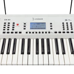 DIGITAL PIANOS/KEYBOARDS Crown CK-63 61 Note Multi Function Keyboard .