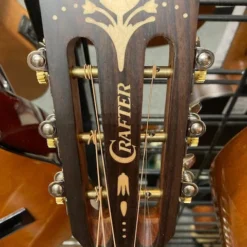 GUITARS CRAFTER MINO/ MACASSAR SMALL BODY ACOUSTIC ELECTRIC GUITAR WITH SOLID SPRUCE TOP