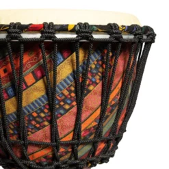 Drumfire 12" Synthetic Head Rope Djembe