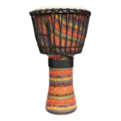 Drumfire 12" Synthetic Head Rope Djembe
