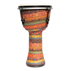 Drumfire 8" Tuneable Synthetic Head Djembe (Multicolour)