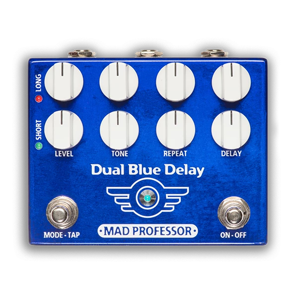 AMPS/FX Mad Professor Dual Blue Delay Effects Pedal 3 AMPS/FX Mad Professor Dual Blue Delay Effects Pedal